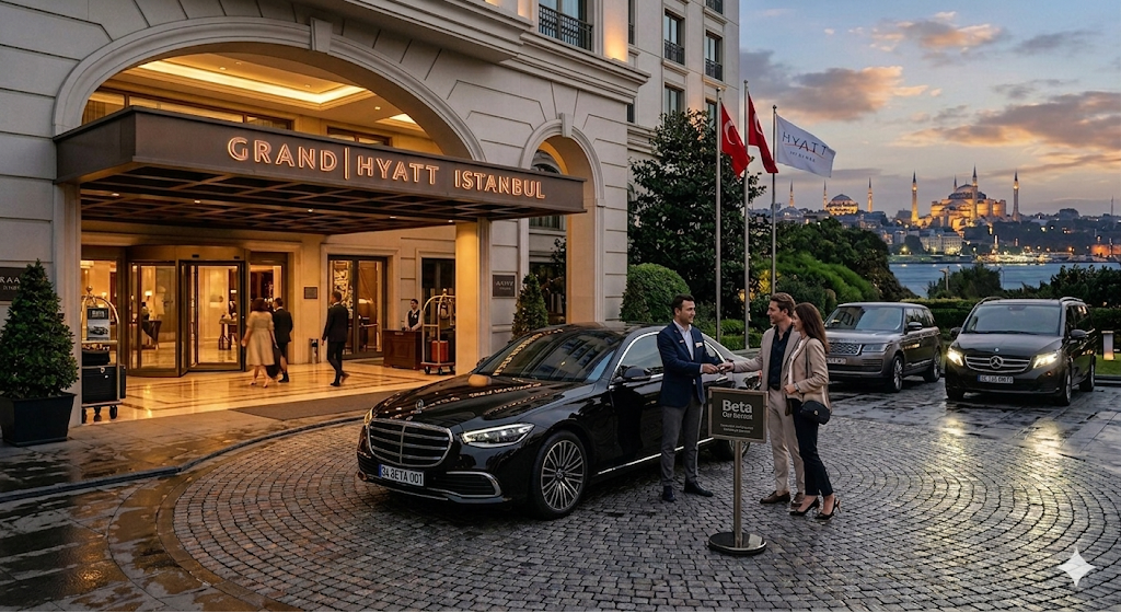 EXCLUSIVE CAR RENTAL SERVICES FOR GRAND HYATT ISTANBUL GUESTS BETA CAR RENTAL