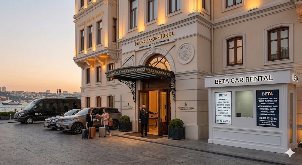 DISCOVER THE MAGIC OF ISTANBUL EXCLUSIVE VIP CAR RENTAL FOR FOUR SEASONS HOTEL ISTANBUL