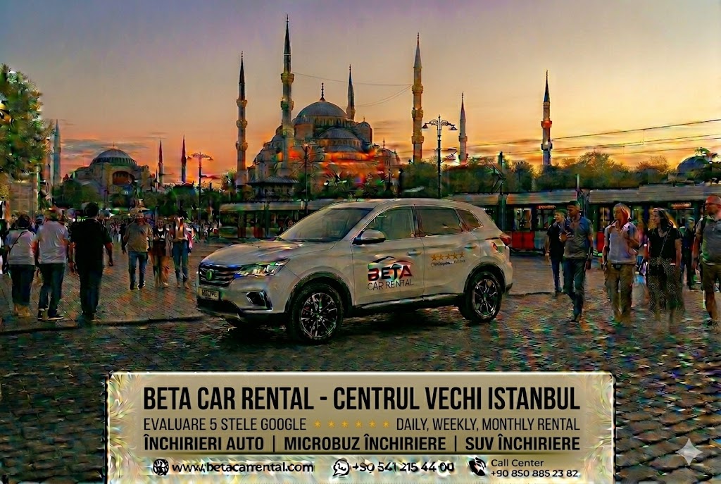 DNEVNO SEDMICNO I MJESECNO IZNAJMLJIVANJE AUTOMOBILA U ISTANBULU SA BETA CAR RENTAL