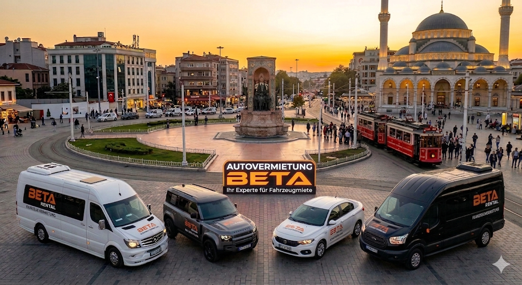 TAKSIM BEYOGLU PERA GALATA TALIMHANE GUNSTIGE AUTOVERMIETUNG BETA CAR RENTAL LUXUS MIETWAGEN